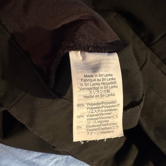 J.CREW Mercantile Women’s J5292 Ruby Slim Cropped Black Pants Size 8 - Picture 6 of 13